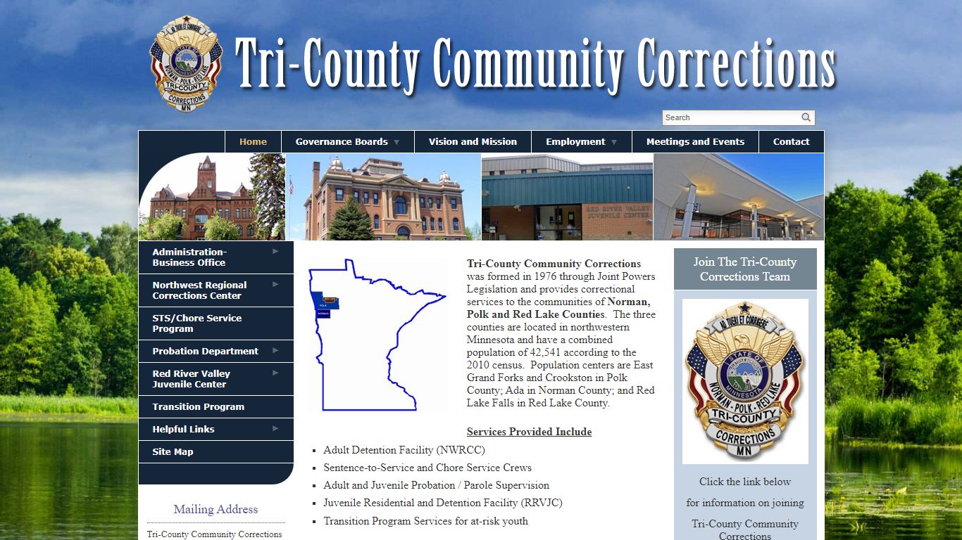 Inmate Roster - TRI-COUNTY COMMUNITY CORRECTIONS